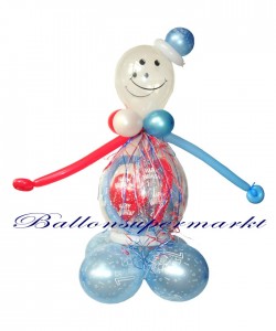 Geschenkverpackung im Ballon zum Kindergeburtstag